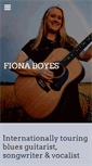 Mobile Screenshot of fionaboyes.com